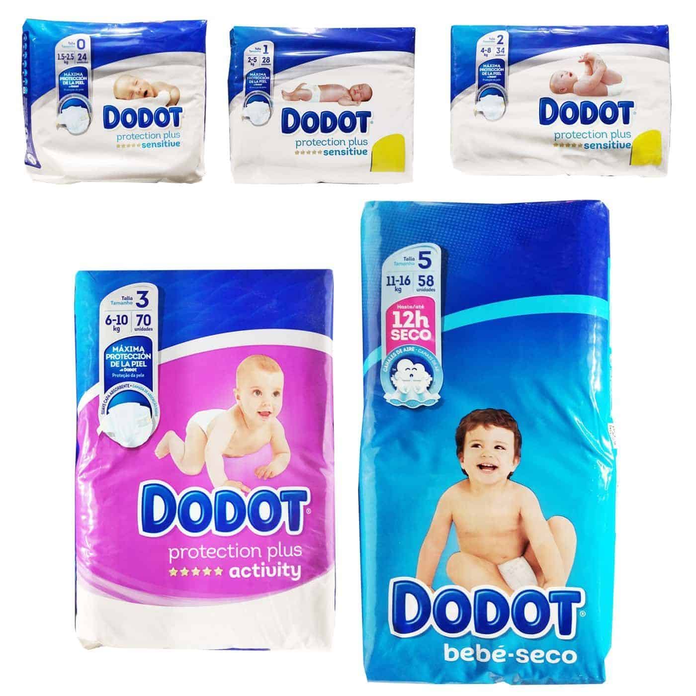 pañales dodot mas baratos